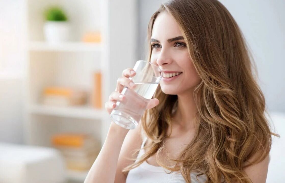 Wasser trinken