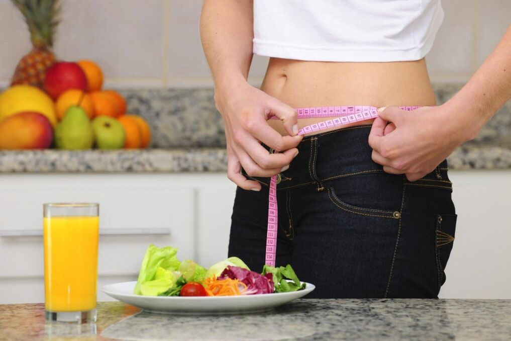 wie man in einer Woche um 7 kg Gewicht verliert